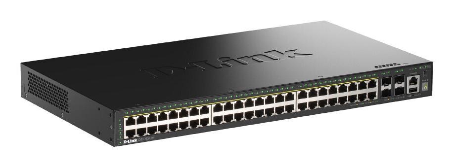 D-LINK 48 Ports GE PoE(30W) 4 Ports 10G SFP+ Managed, 370W (DGS-1530-52P/E)