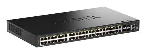 D-LINK 48 Ports GE PoE(30W) 4 Ports 10G SFP+ Managed, 370W (DGS-1530-52P/E)