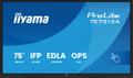 IIYAMA 75" UHD  IR 40P Touch AG with  (TE7513A-B2AG)