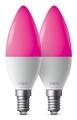 TP-LINK Tapo L430C Smart Light Bulb, Multicolor, E14 (2-pack)