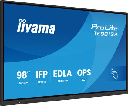 IIYAMA 98" UHD  IR 40P Touch AG with  (TE9813A-B2AG)