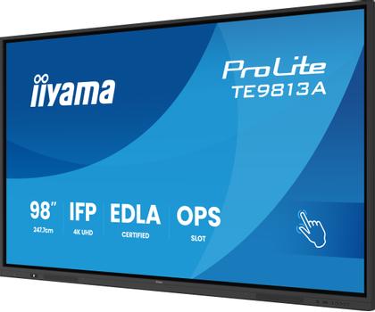 IIYAMA 98" UHD  IR 40P Touch AG with  (TE9813A-B2AG)