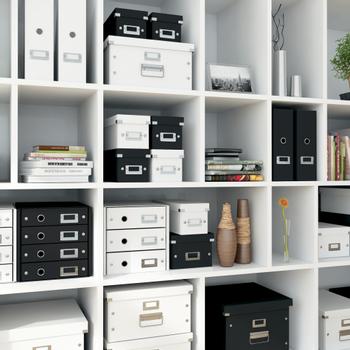 LEITZ Förvaringslåda L Click & Store WOW gul (60450016*5)