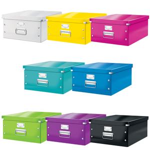 LEITZ Arkivboks Click&Store stor gul (60450016)