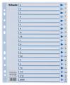 ESSELTE Indices Esselte PP A4 Maxi A-Å White