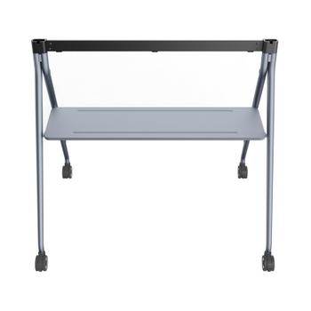 YEALINK MB-FS-P750T | FloorStand for MeetingBoard Pro 75"" | Fast | VESA | Max | Silver | Tray (MB-FS-P750T)