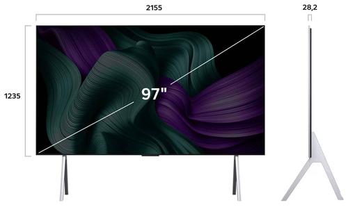 LG 97" M5 AI 4K OLED Smart TV (2025) 144hz, 4k, HDR, Zero-Connect (OLED97M59LA.AEU)