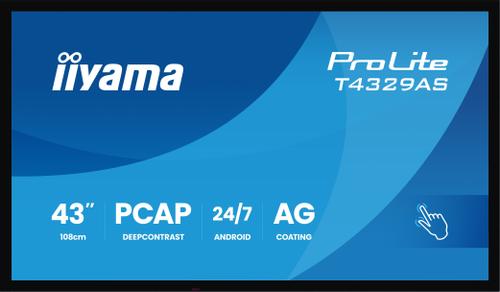 IIYAMA 43" All-In-One Interactive  (T4329AS-B1AG)