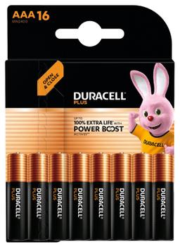 DURACELL Batterie Plus -AAA (MN2400/ LR03) BOOST CP16  16St. (177031)