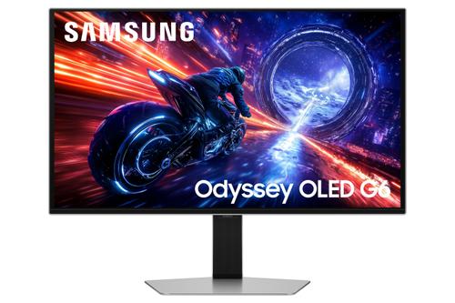 SAMSUNG 27" Odyssey OLED G6 gamingskärm S27FG60 2560x1440 QD-OLED, 500hz, 0.03ms, TrueBlack 500, 2xHDMI/ DP/ USB (LS27FG602SUXEN)