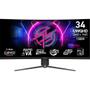 MSI 34" curved gamingskärm MAG 346CQRF X24 3440x1440 VA, 240hz, 1ms
