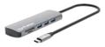 MANHATTAN Usb-C Dock/Hub With Card 