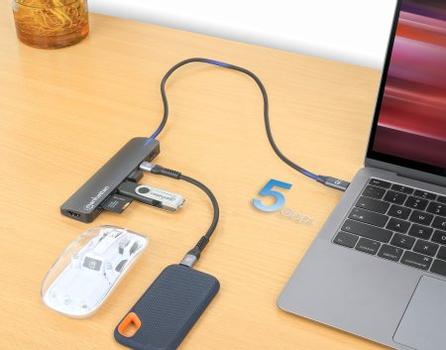 MANHATTAN Usb-C Dock/Hub With Card  (190442)
