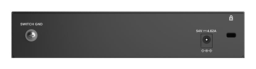 D-LINK 8 ports 2.5G/ MultiGig PoE Unmanaged Switch, Metal (DMS-108P/E)