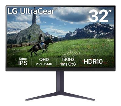 LG UltraGear 32GS85Q-B 32" IPS -pelinäyttö (32GS85Q-B)