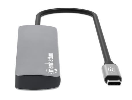 MANHATTAN Usb-C Dock/Hub With Card  (190459)