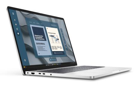 DELL Pro 16 PC16255 Copilot+ PC AMD Ryzen AI 7 PRO 350 Laptop 40,6 cm (16") Full HD+ 16 GB DDR5-SDRAM 512 GB SSD Wi-Fi 6E (802.11ax) Windows 11 Pro Deutsch Platin (3VYFV)