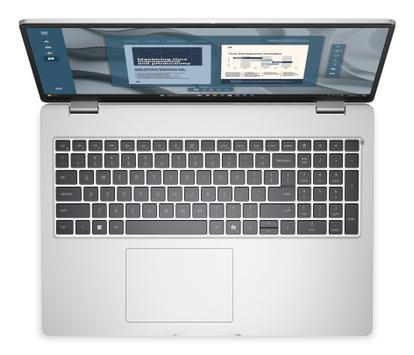 DELL Pro 16 PC16255 Copilot+ PC AMD Ryzen AI 7 PRO 350 Laptop 40,6 cm (16") Full HD+ 16 GB DDR5-SDRAM 512 GB SSD Wi-Fi 6E (802.11ax) Windows 11 Pro Deutsch Platin (3VYFV)