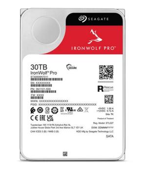 SEAGATE IRONWOLF PRO 30TB SSD 30TB INT (ST30000NT011)