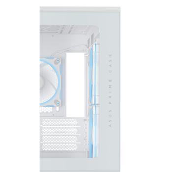 ASUS PRIME AP202 TG ARGB MicroATX/ MiniITX CASE White Edition (90DC00P3-B19000)