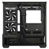 ASUS PRIME AP202 TG ARGB mATX Tower (sort) mATX, 1x 120mm vifte bak, 2x 120mm vifte side, Herdet Glass (90DC00P0-B19000)