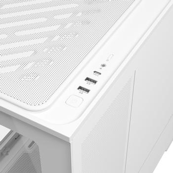 ASUS PRIME AP202 TG ARGB MicroATX/ MiniITX CASE White Edition (90DC00P3-B19000)