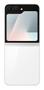 SAMSUNG Z Flip7 FE 8GB 256GB 3.4inch 6.7inch 5G wifi6e USB3.2 BT5.3 Dual sim e-sim IP48 4000mAh 25w cable incl. TA excl. White (SM-F761BZWHEUB)