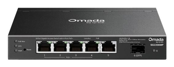 Access 6-Port Gigabit Switch with 4-Port PoE+