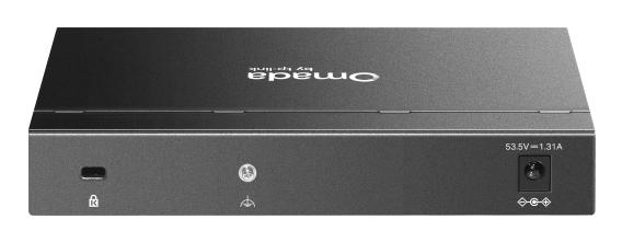 TP-LINK | SG2206MP | Omada Access Switch  | 5x Port | 1Gbit/s | 63W PoE (SG2206MP)