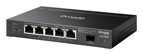 TP-LINK | SG2206MP | Omada Access Switch  | 5x Port | 1Gbit/s | 63W PoE (SG2206MP)