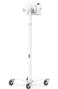 COMPULOCKS IPAD 10-11 GEN APEX ENCLOSURE MEDICAL ROLLING CART EXTENDED ACCS (MCRSTDEXW209APXW)