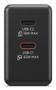 LENOVO Dual USB-C 65W GaN Charger Black EU (40AW065BEU)