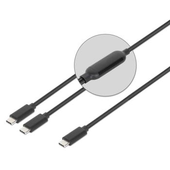 MANHATTAN Dual Usb-C To Usb-C Charging  (355810)