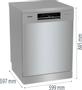 GORENJE Geschirrspüler GS643C90X   C   60cm  inox 20014641 (20014641)