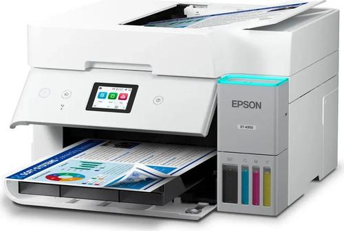 EPSON EcoTank ET-4956 Inkjet MFP A4 18ppm ISO USB WLAN Wi-Fi (C11CL40403)