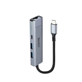 LINDY USB 3.2 Gen 2 Type C Hub & (43422)