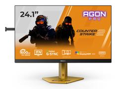 AOC C AGON PRO CS24A - Counter Strike 2 Edition - LED monitor - gaming - 24" (24.1" viewable) - 1920 x 1080 Full HD (1080p) @ 600 Hz - Ultra-Fast TN eSports - 500 cd/m² - 1000:1 - DisplayHDR 400 - 0.3 ms 