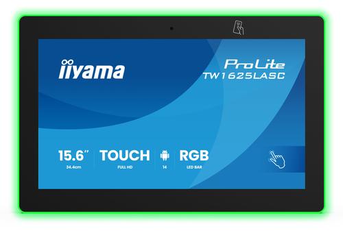 IIYAMA 15,6" RGB LED-LightbarAndroid  (TW1625LASC-B3PNR)