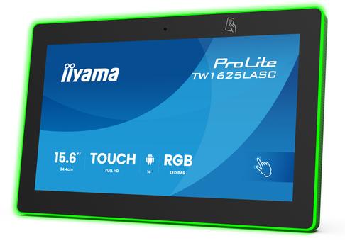 IIYAMA 15,6" RGB LED-LightbarAndroid  (TW1625LASC-B3PNR)