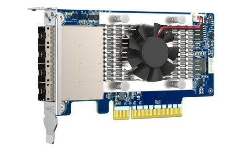 QNAP QXP-1630S-3816 4-port miniSAS HD host bus adapter Broadcom Aero SAS3816 PCIe 4.0 x 8 for TL SAS JBOD series (QXP-1630S-3816)