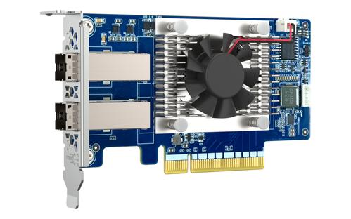 QNAP QXP-830S-3808 2-port miniSAS HD host bus adapter Broadcom Aero SAS3808 PCIe 4.0 x 8 for TL SAS JBOD series (QXP-830S-3808)