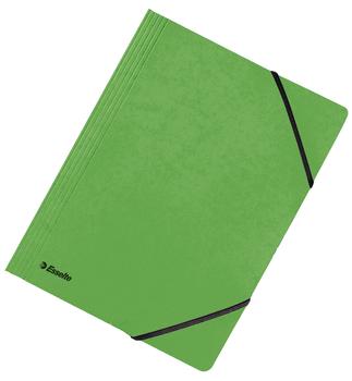 ESSELTE Strikkmappe u/klaff Kartong A4 grønnn (44202*25)