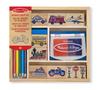 MELISSA & DOUG Stamp set Vehicles  (12409)