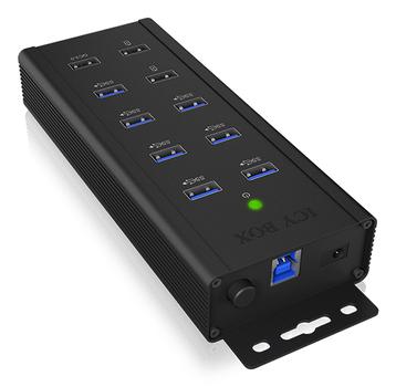 ICY BOX Usb 3.2 Gen 1 (3.1 Gen 1)  (IB-HUB1703-QC3)