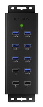 ICY BOX Usb 3.2 Gen 1 (3.1 Gen 1)  (IB-HUB1703-QC3)