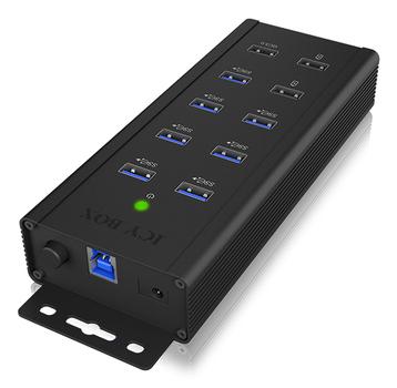 ICY BOX Usb 3.2 Gen 1 (3.1 Gen 1)  (IB-HUB1703-QC3)