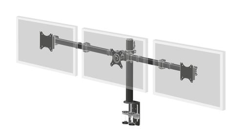 IIYAMA Triple desktop arm f / 3 x (DS1003C-B1)