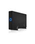 ICY BOX External 3,5'' HDD/SSD Case SATA III, USB 3.1 Type-C, Black (IB-377-C31)