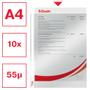 ESSELTE Pocket standard 55my A4 glassclear (10) (56061)