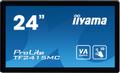 IIYAMA ProLite TF2415MC-B2 - LED monitor - 23.8" - open frame - touchscreen - 1920 x 1080 Full HD (1080p) @ 60 Hz - VA - 350 cd/m² - 3000:1 - 16 ms - HDMI, VGA, DisplayPort - black (TF2415MC-B2)